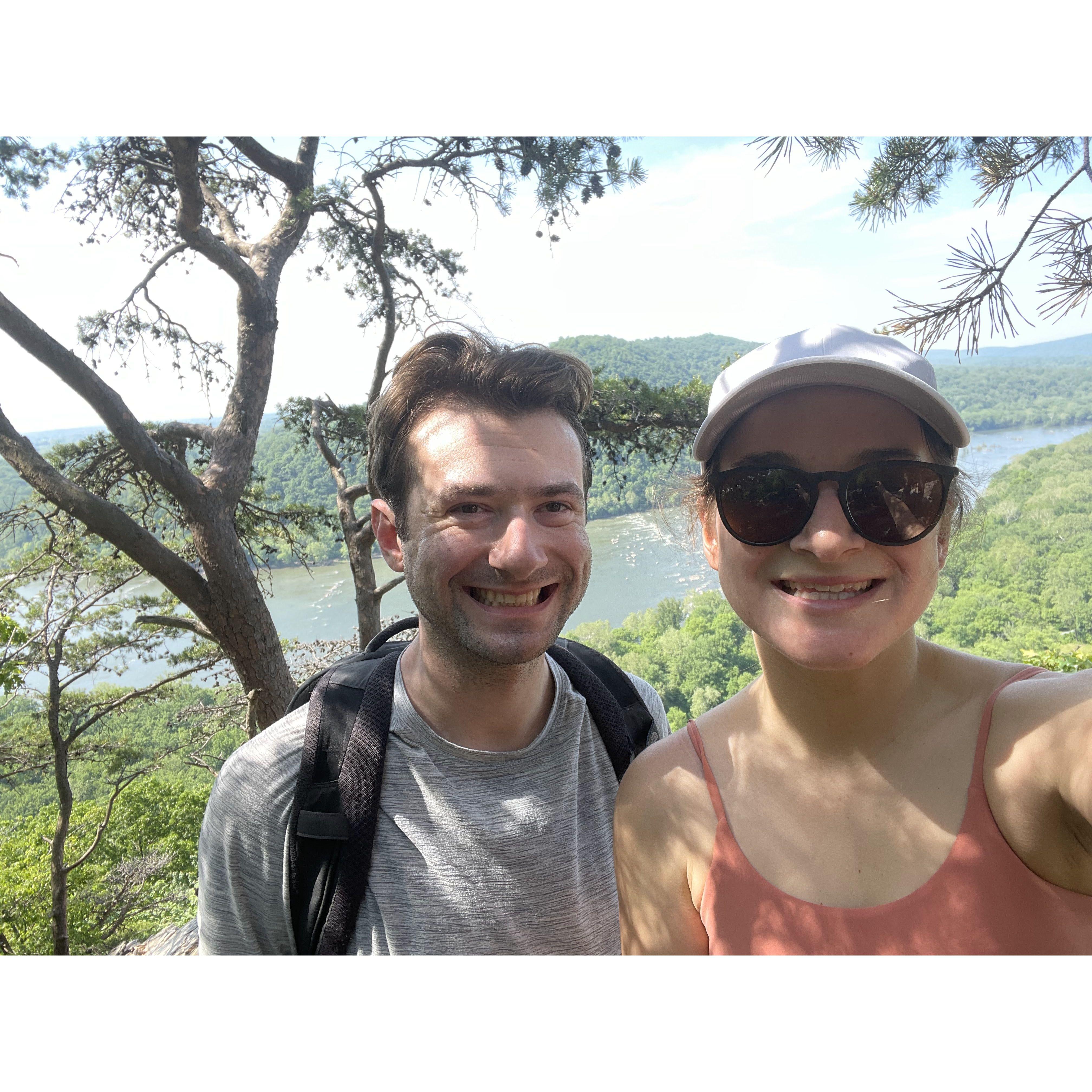 Hiking in Harper's Ferry