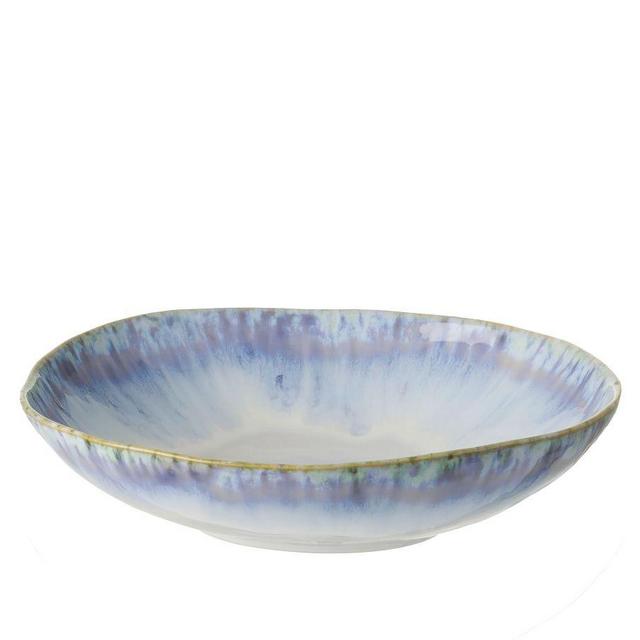Costa Nova Brisa Stoneware Pasta Bowl, 9", Single - Ria Blue