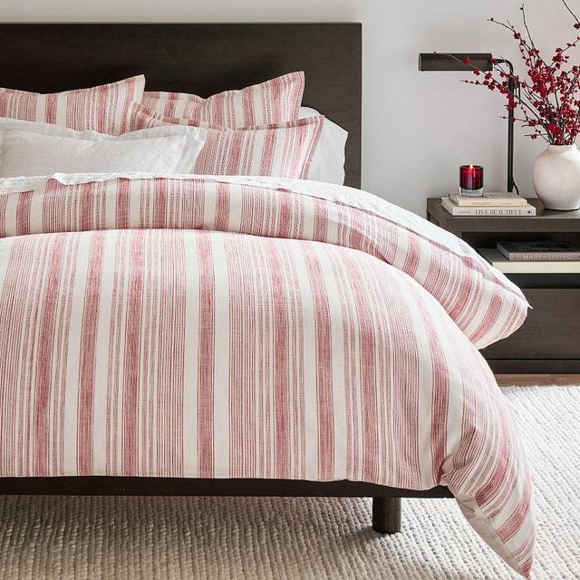 Hawthorn Striped Cotton Duvet Cover