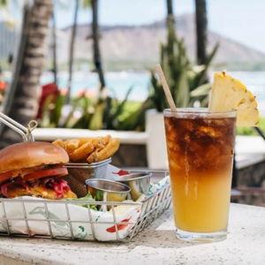 Honeymoon Drinks by the Ocean