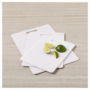Farberware 3 Piece Essential Poly Cutting Boards White