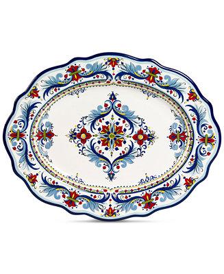 San Marino Italian Oval Platter