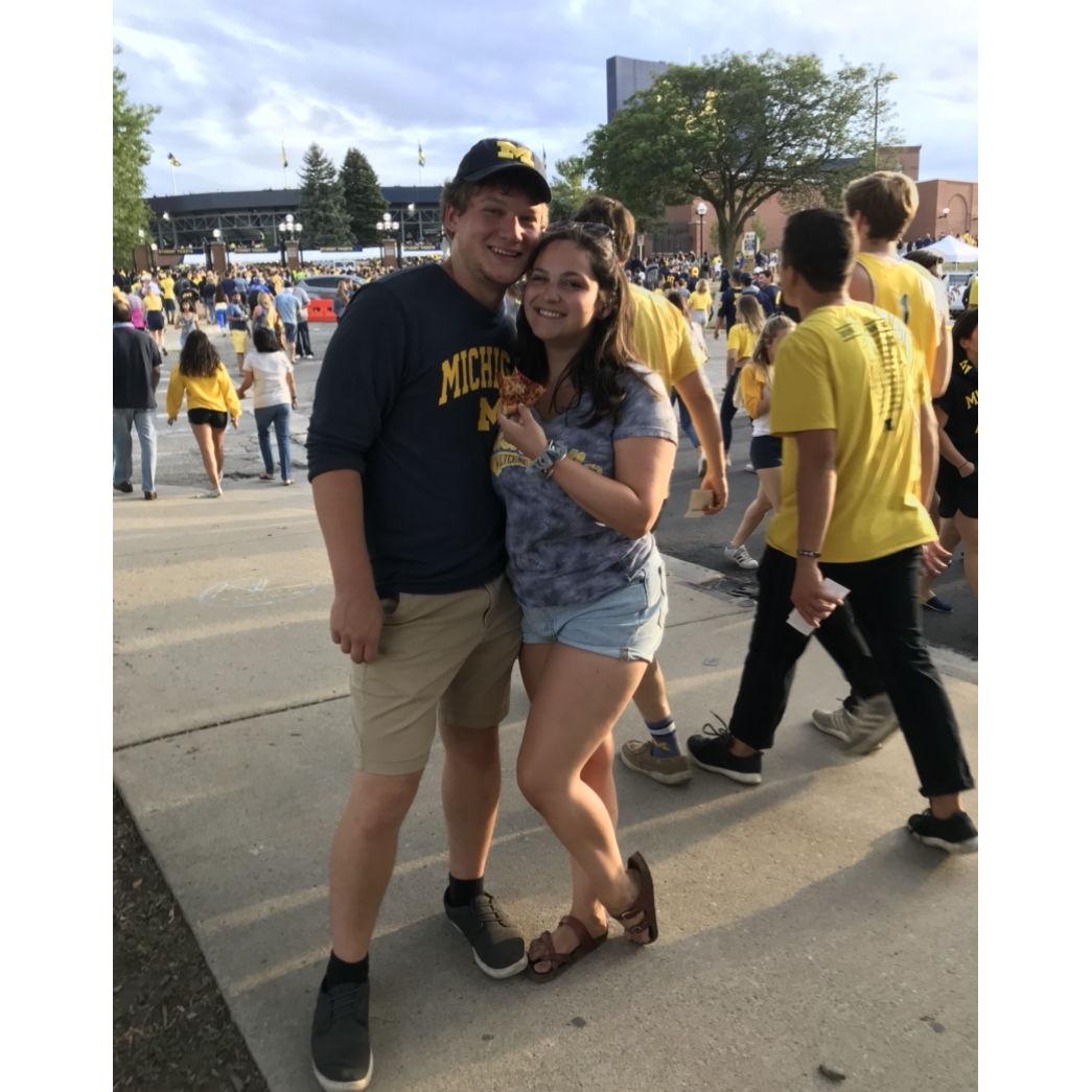 First Michigan game