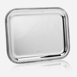 Malmaison Giftware Silver Plated Rectangular Tray
