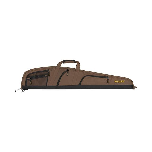 Allen Company Daytona Soft Carrying Gun Case, for Shotgun or Rifle with Accessory Pockets, Mocha Brown/Black
