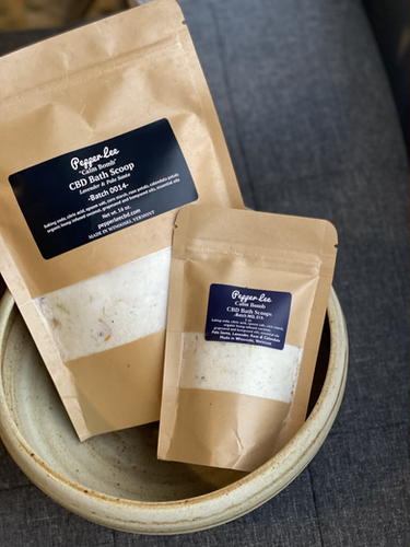 Pepper Lee CBD Bath Scoop