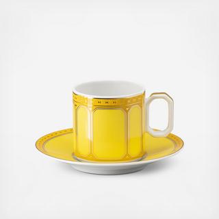 Swarovski Espresso Cup & Saucer