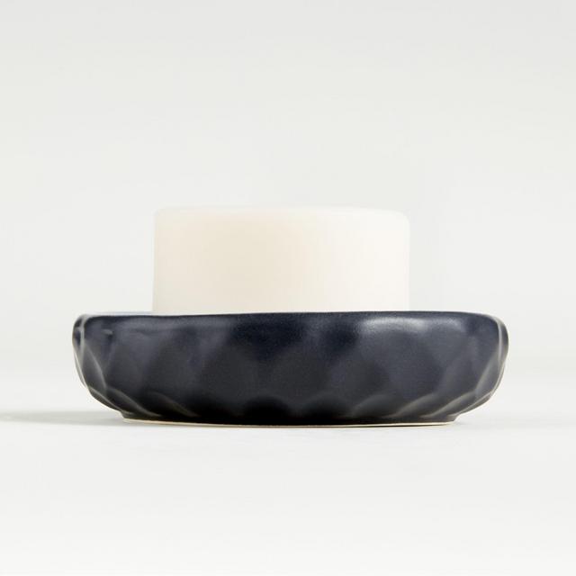 Aurelia Round Matte Black Soap Dish
