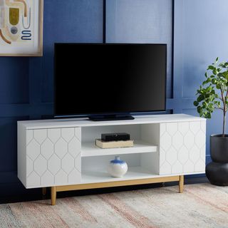 Kit 3-Shelf Patterned Media Stand