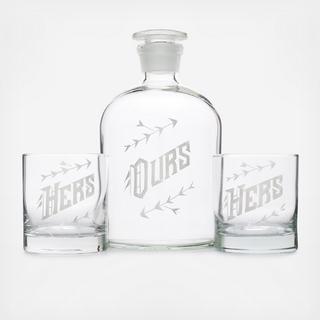 Hers & Hers Decanter Set