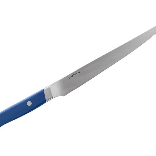 Misen 7.5" Stainless Steel Fillet Knife – Flexible Blade for Precision Fish Filleting & Meat Trimming - High-Carbon Steel for Long-Lasting Sharpness – Ergonomic Handle for Control – Blue