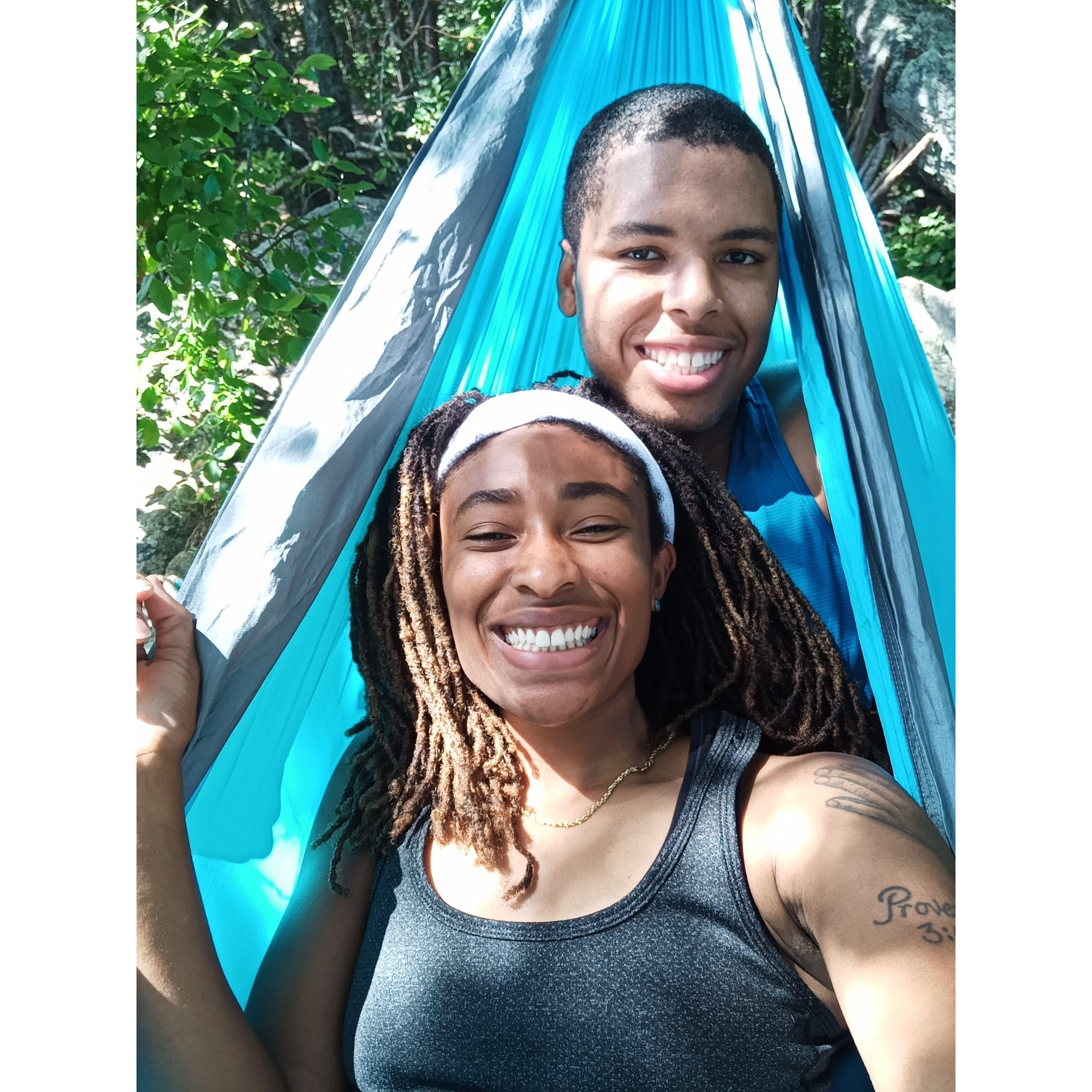 Hammocking will always be her favorite past time
