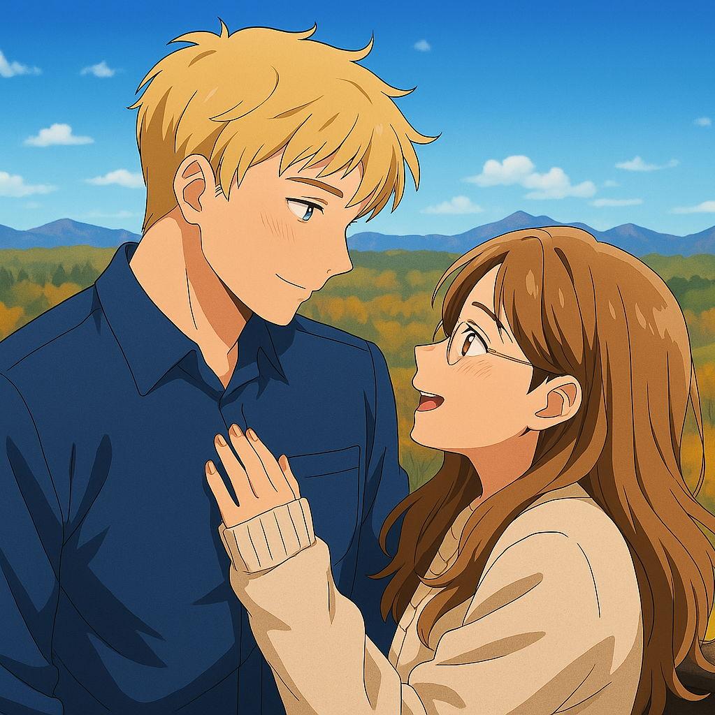 William and Bethany bonded over their shared love of anime. Now, AI can turn them into anime characters.