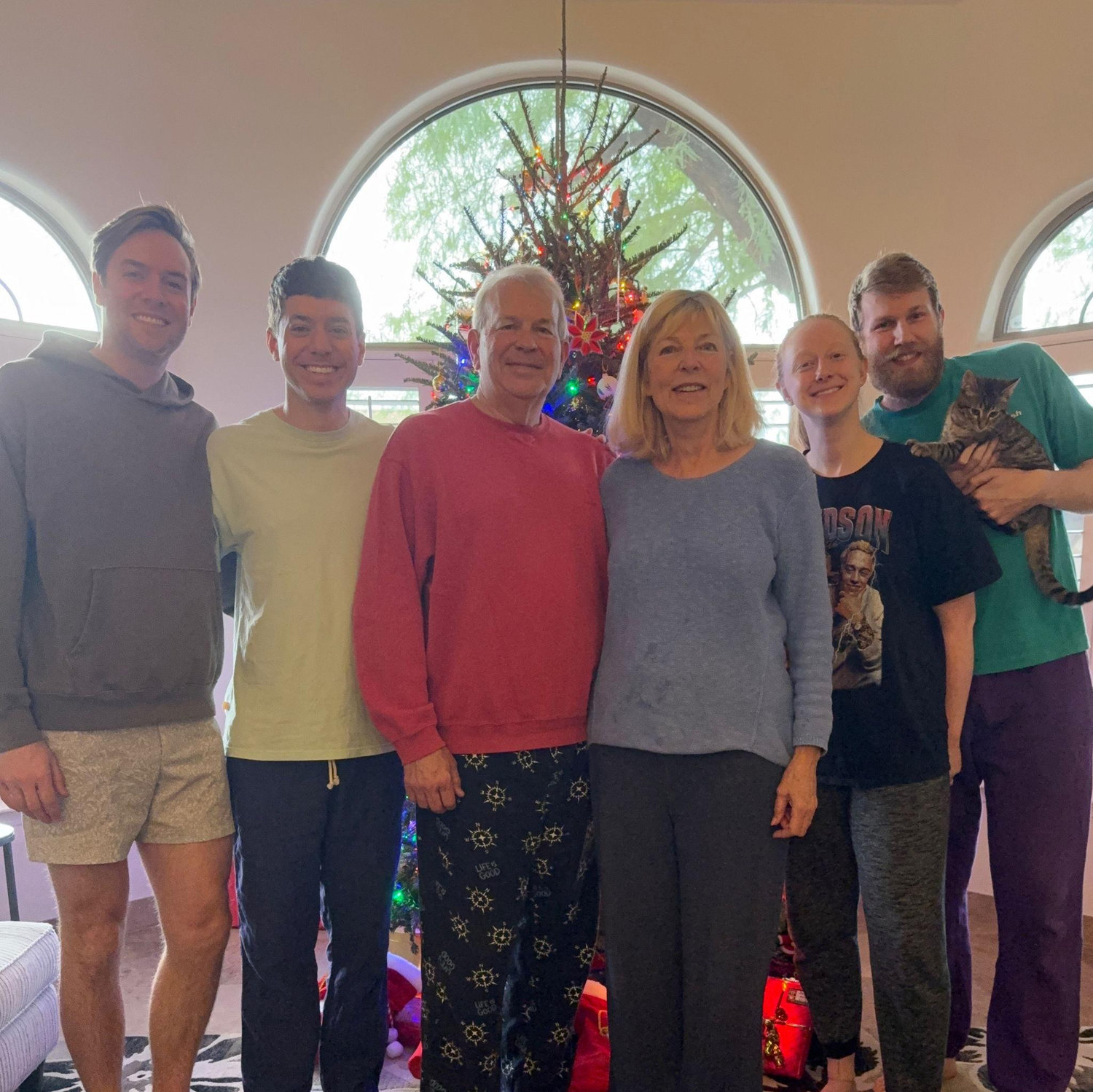 December 2025 - Kelly's first Christmas with the Slack/Rice/Wilson family