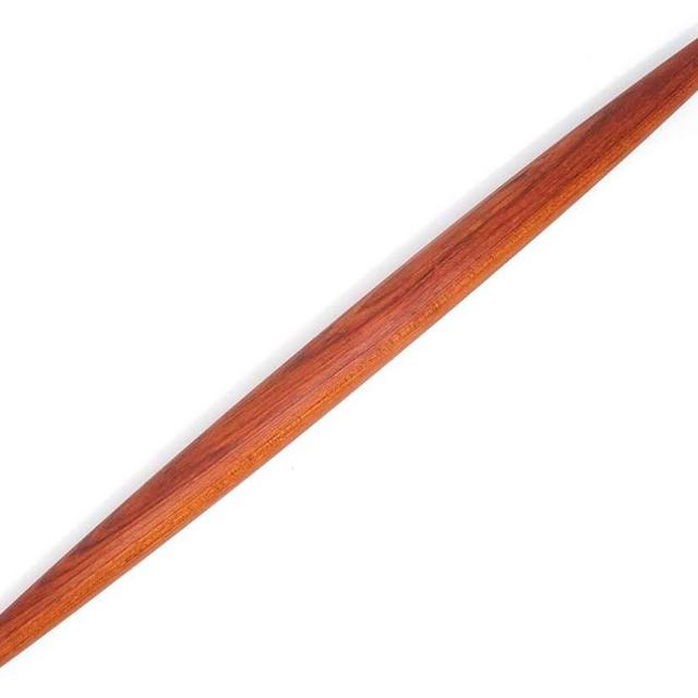 French Rolling Pin - Tapered Wooden Rolling Pin for Baking Pizza, Pastry Dough or Pasta - Hard Wood Roller Baking Pin Made in USA, By Earlywood - Jatoba