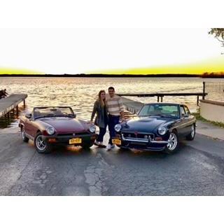 Our first photo together!  Cayuga Lake - 2016