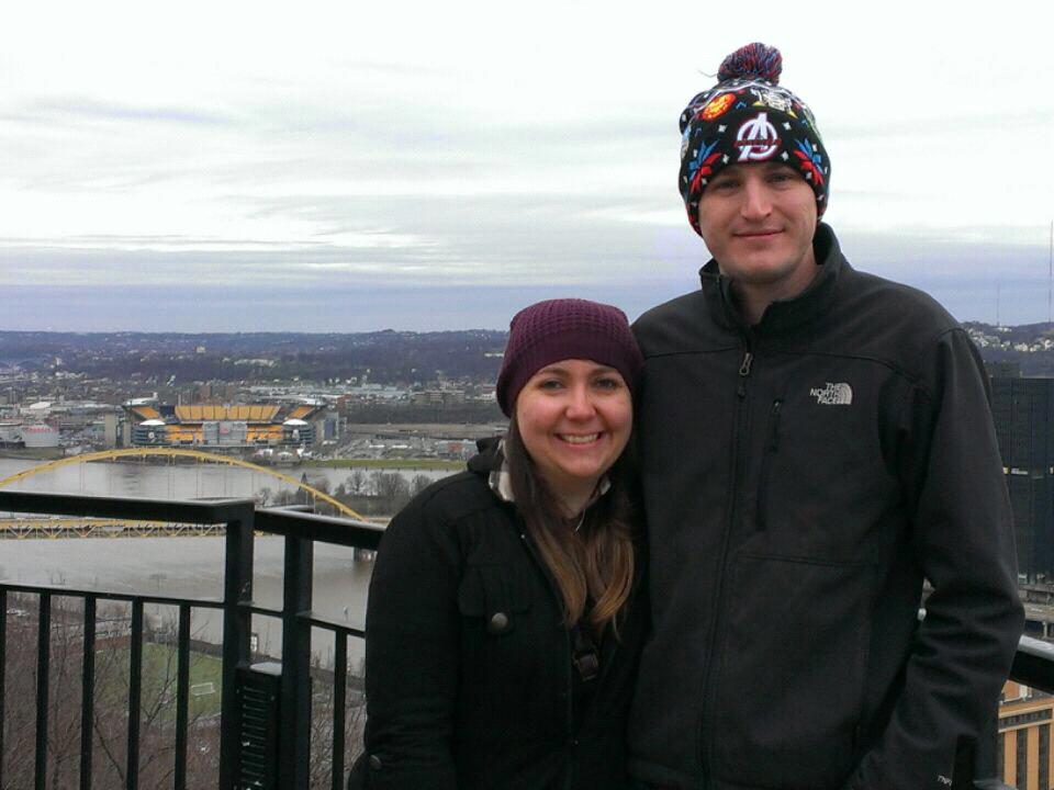 Pittsburgh, PA to visit Alex's mom (2015)