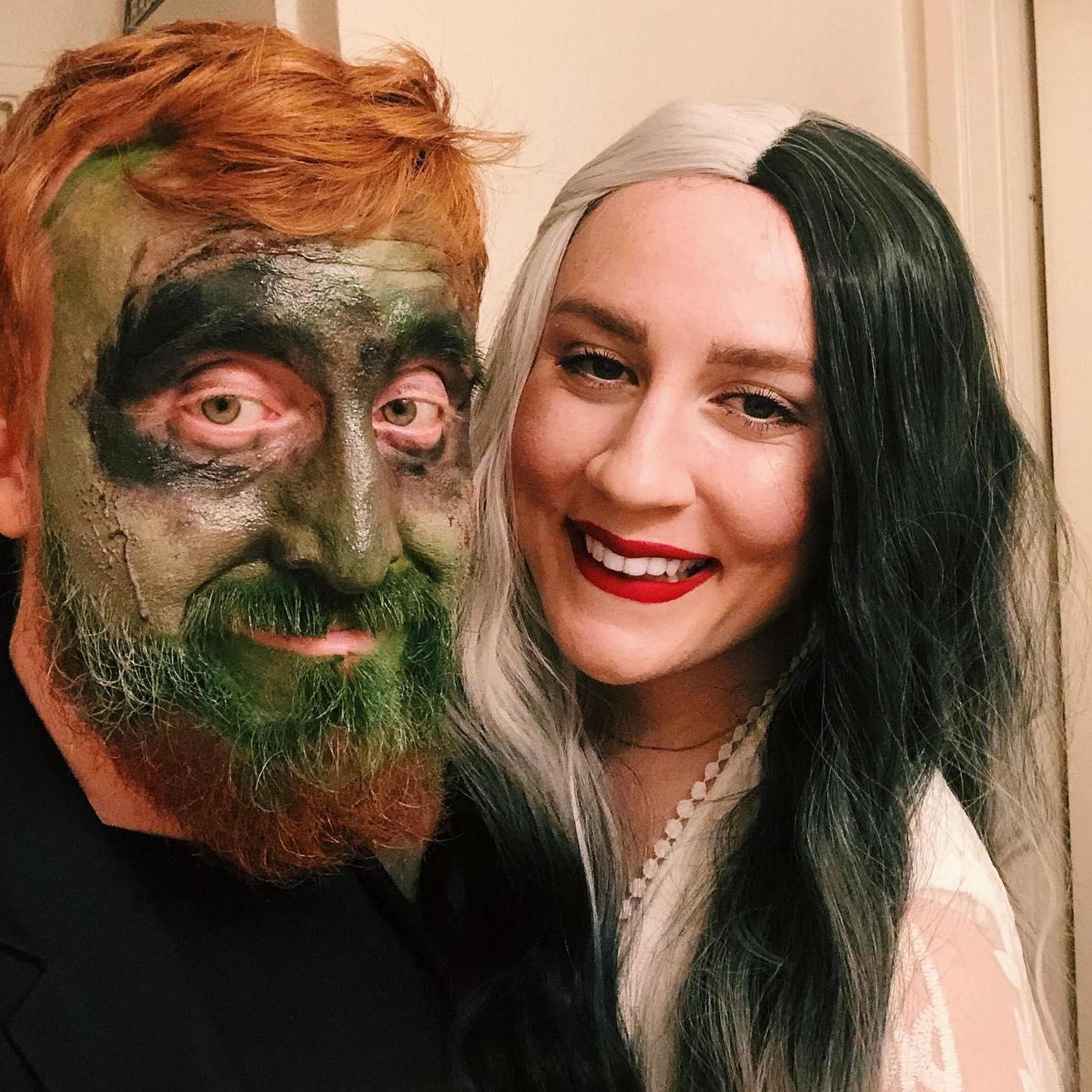 Frankenstein & Bride of Frankenstein for Halloween