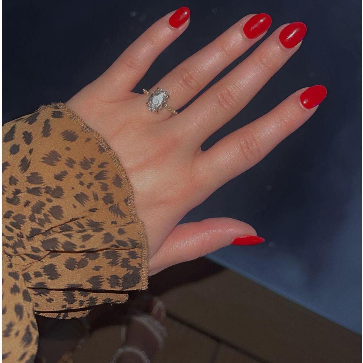 Taken the night of the proposal!