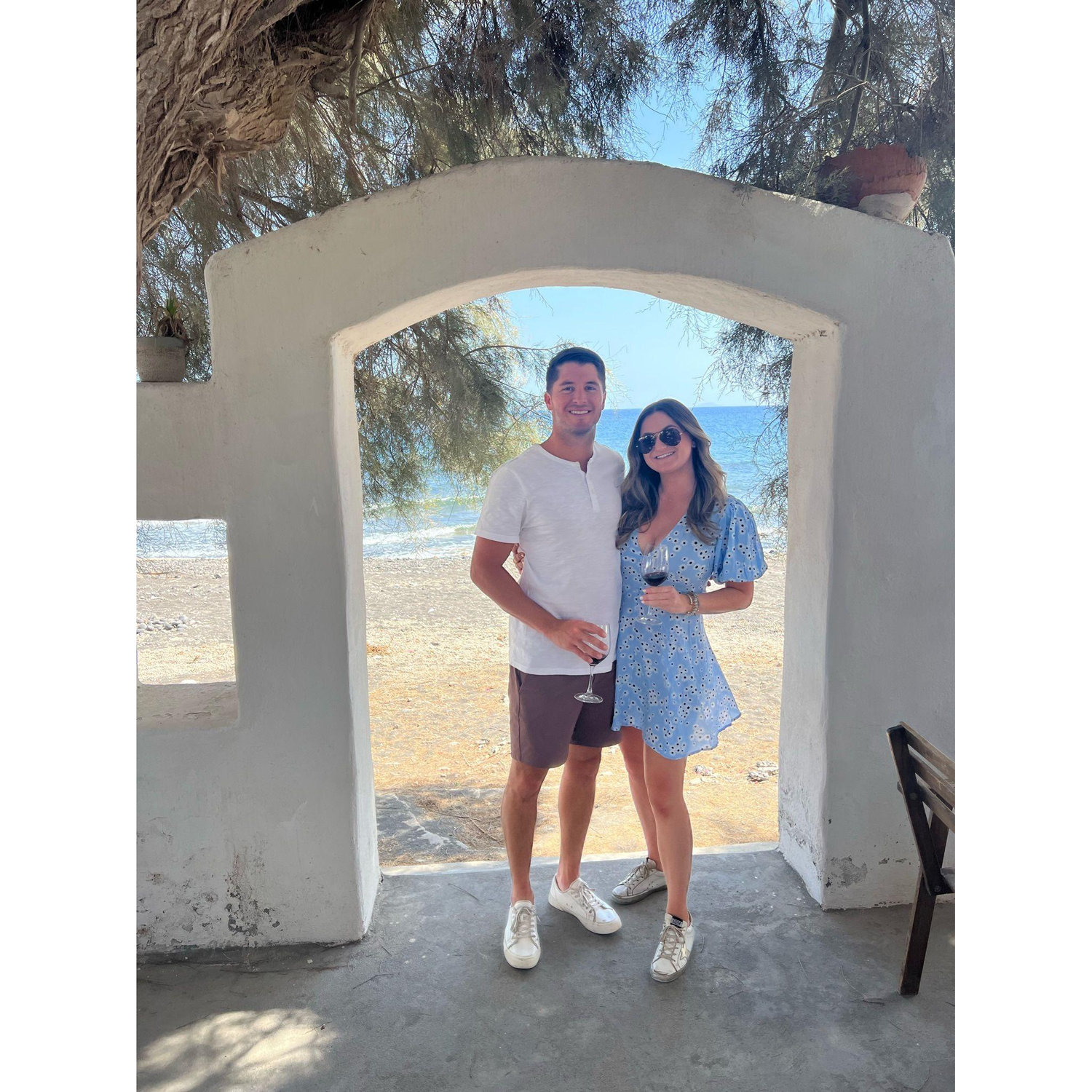 Wine tasting in Santorini, Greece! - September, 2023
