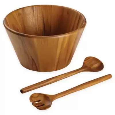 Anolon® Pantryware 3-Piece Salad Set in Teak