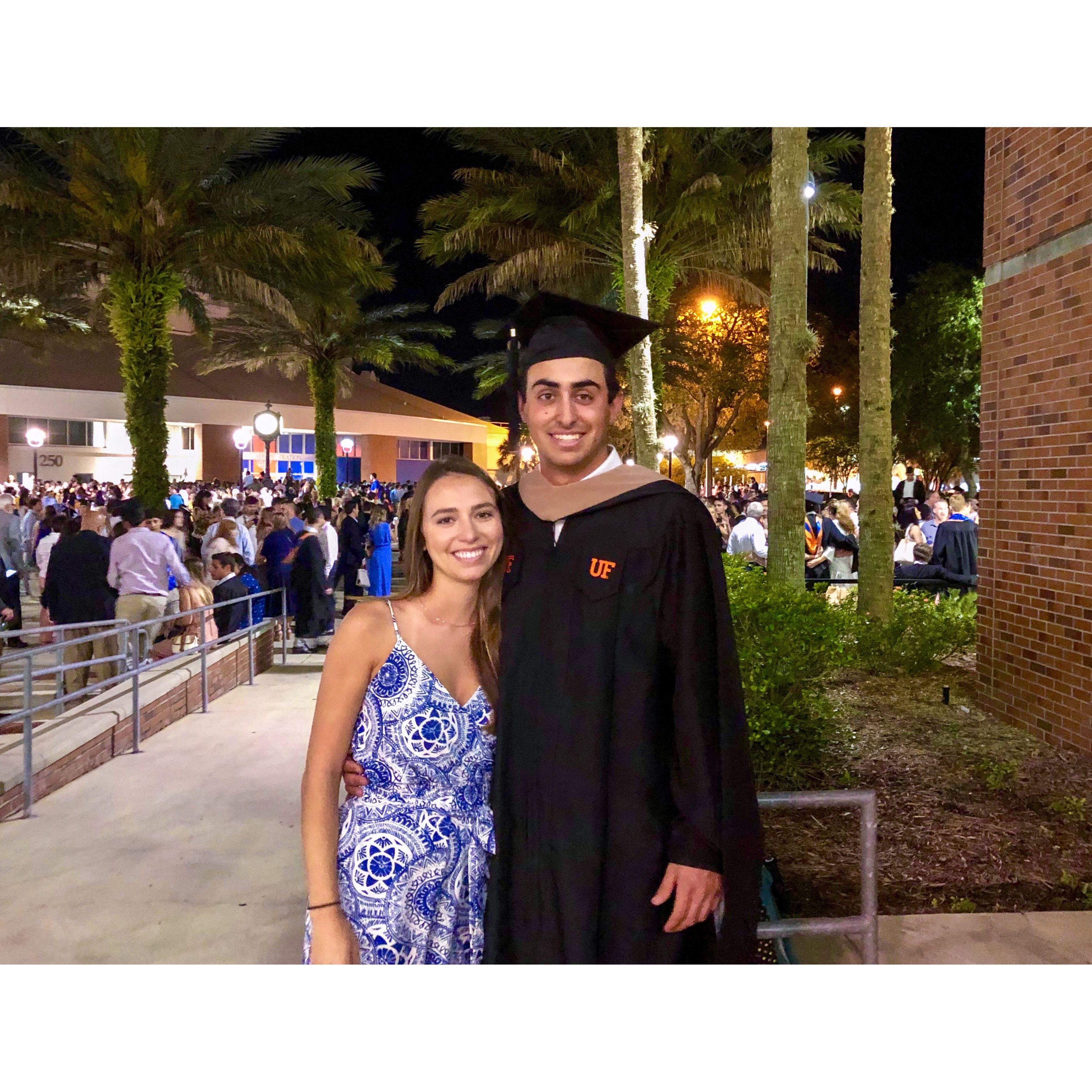Pat's Master in Business graduation