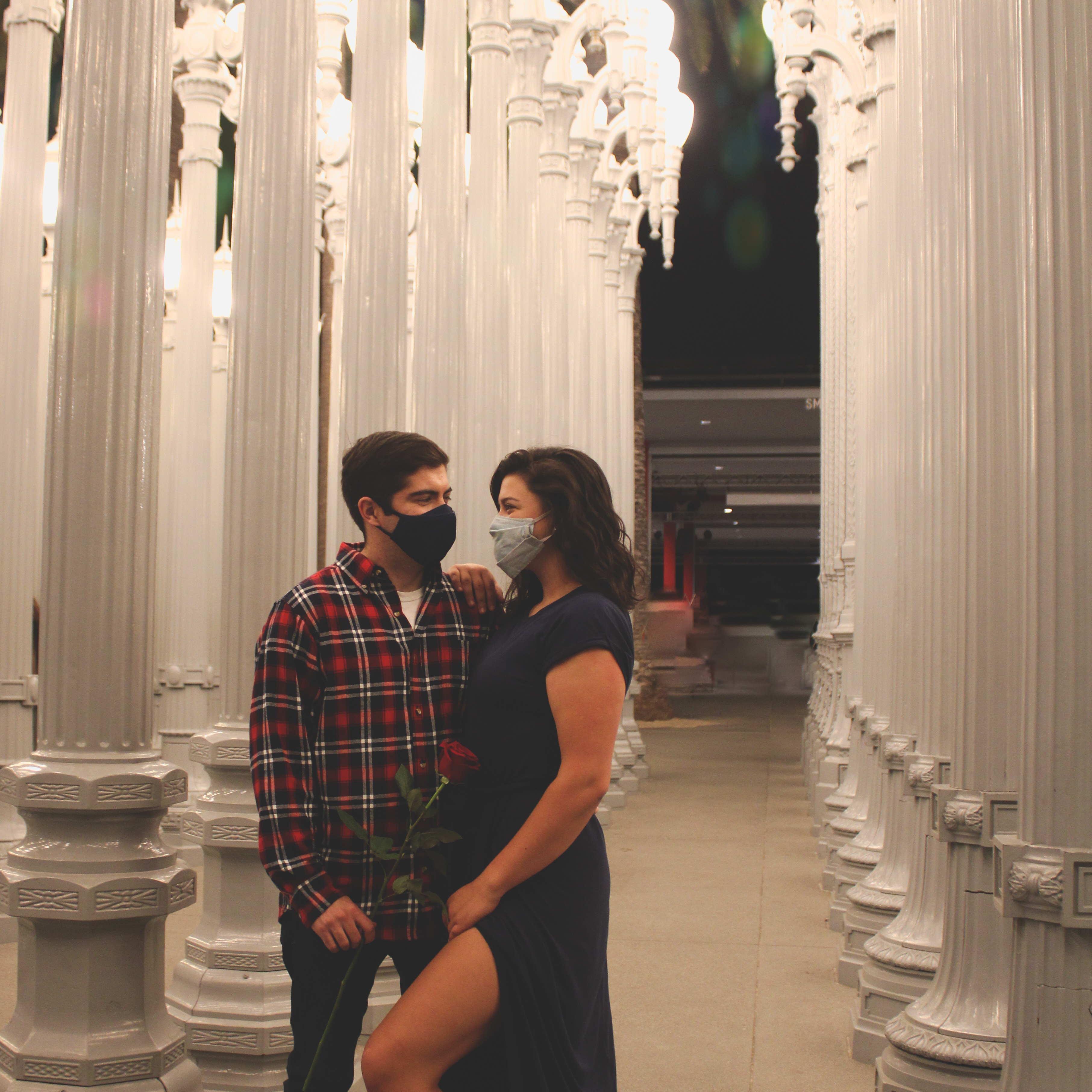 First time going to Los Angeles together and LACMA
