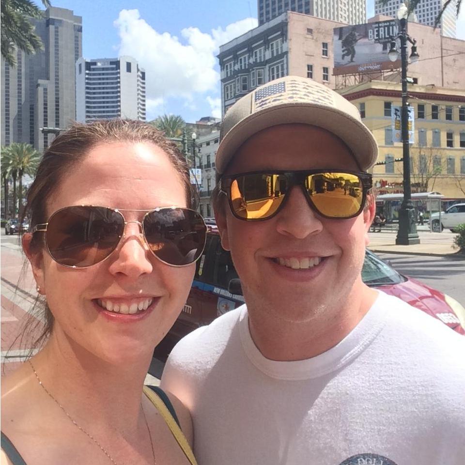 New Orleans...day before engagement.