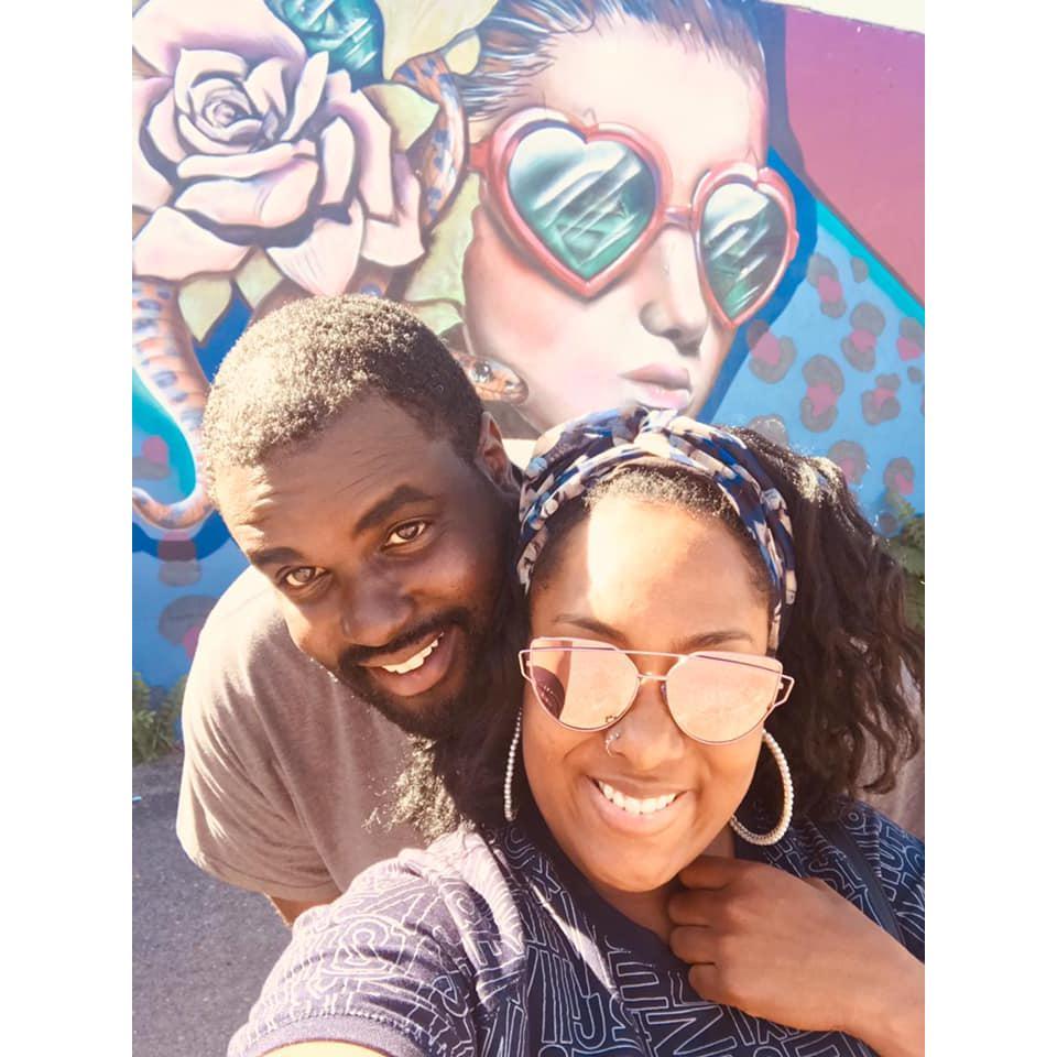 We often bonded over coffee as we got to know each other. This was taken after one of our first coffee dates in Denver.