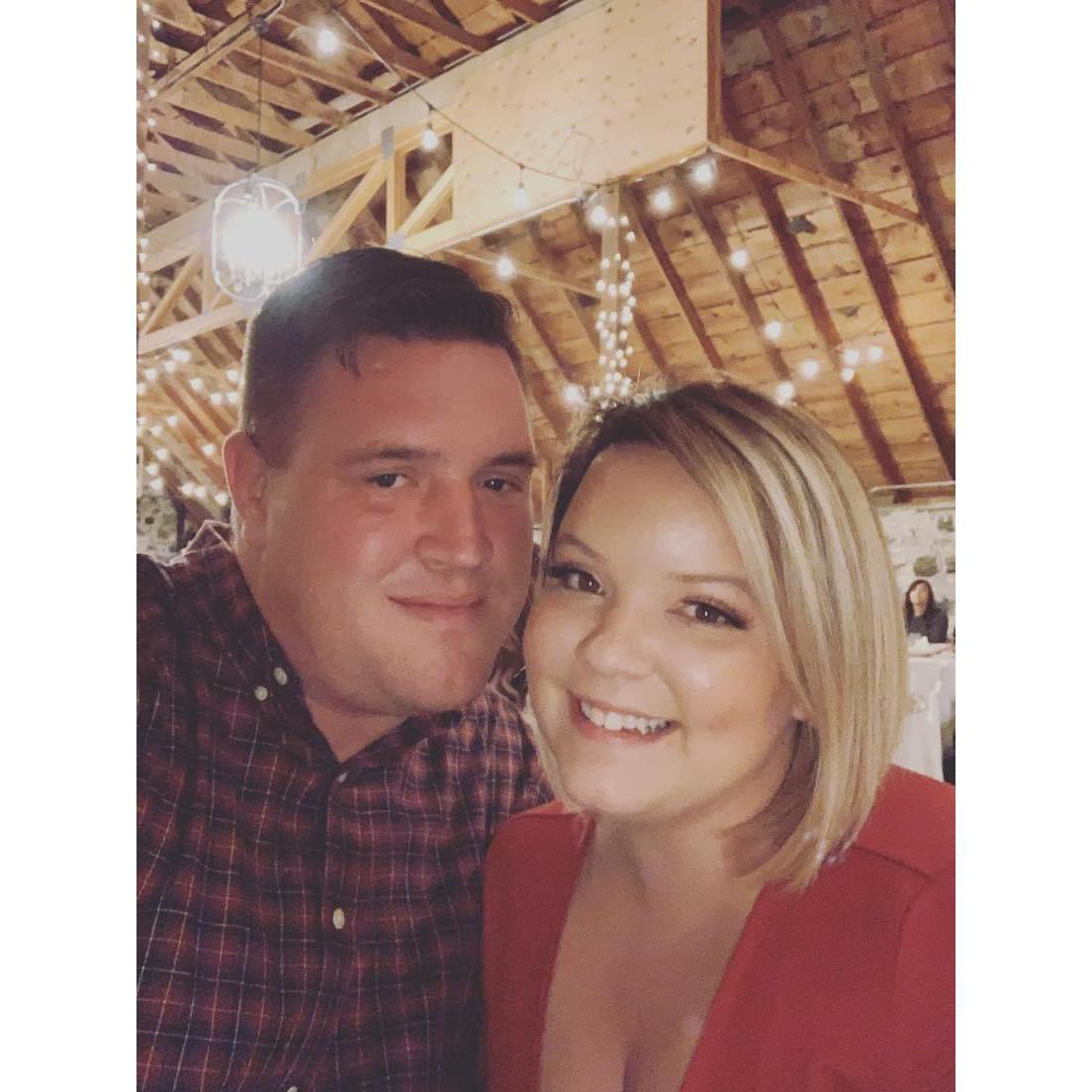 Our first wedding date together!