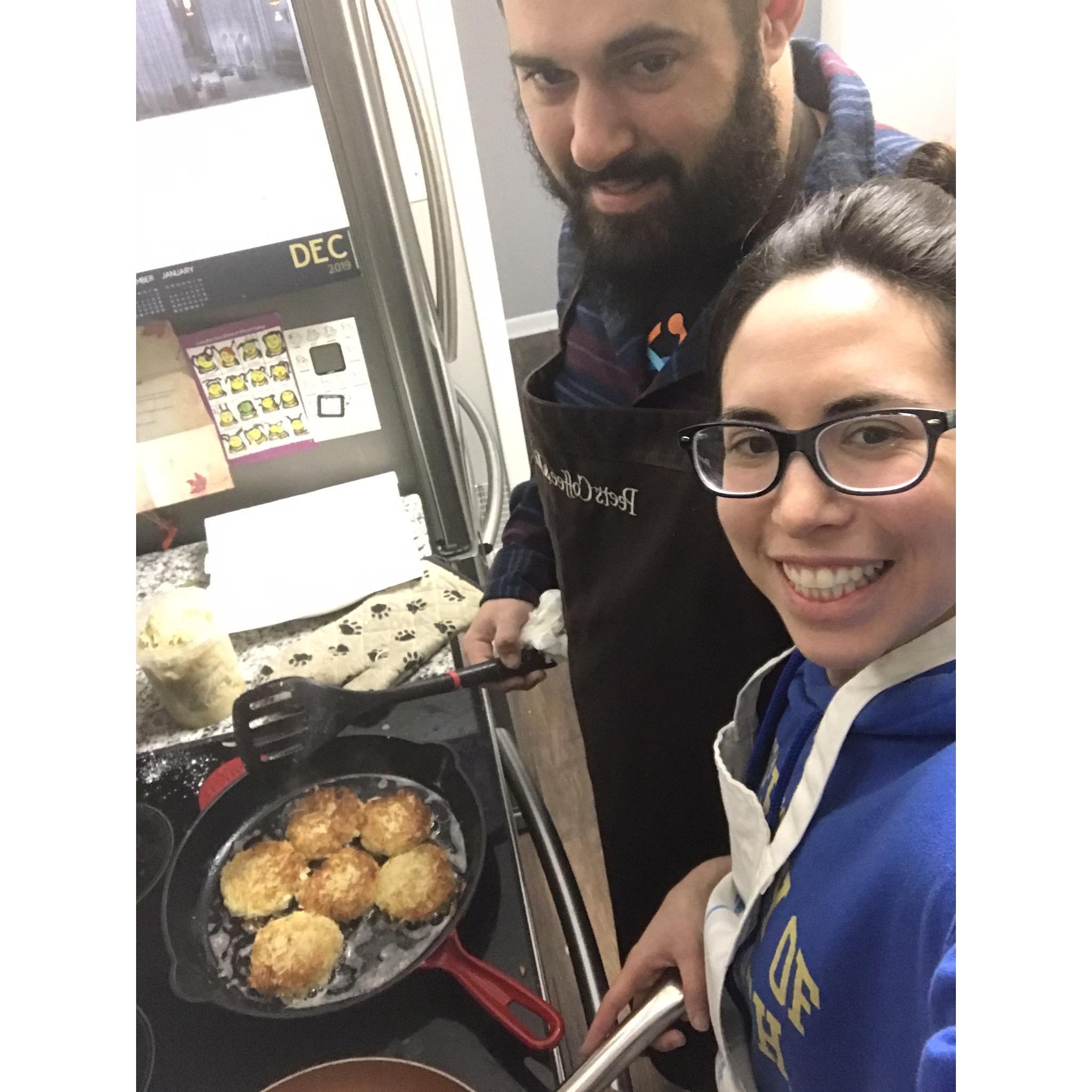 Forever each others' sous chefs