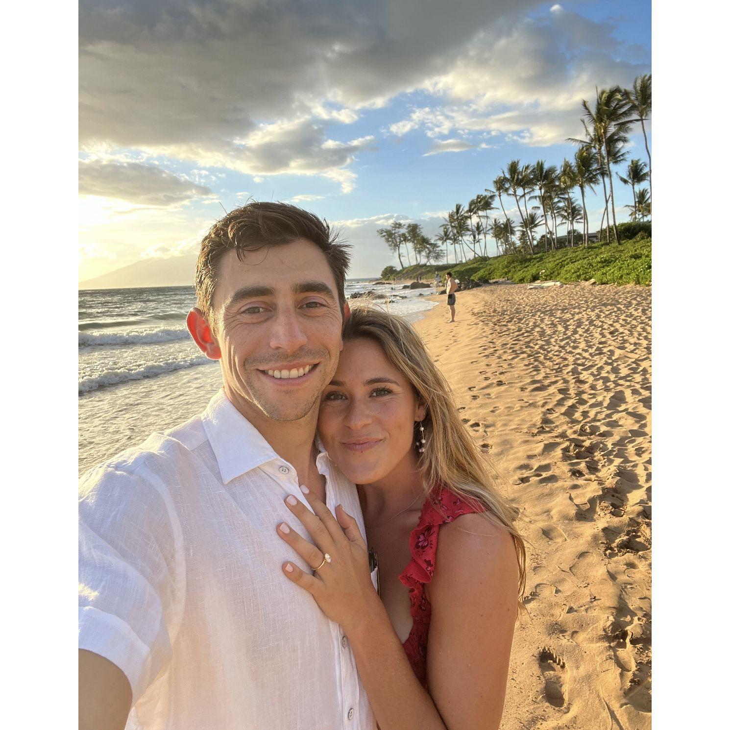 Last day of their engagement trip!