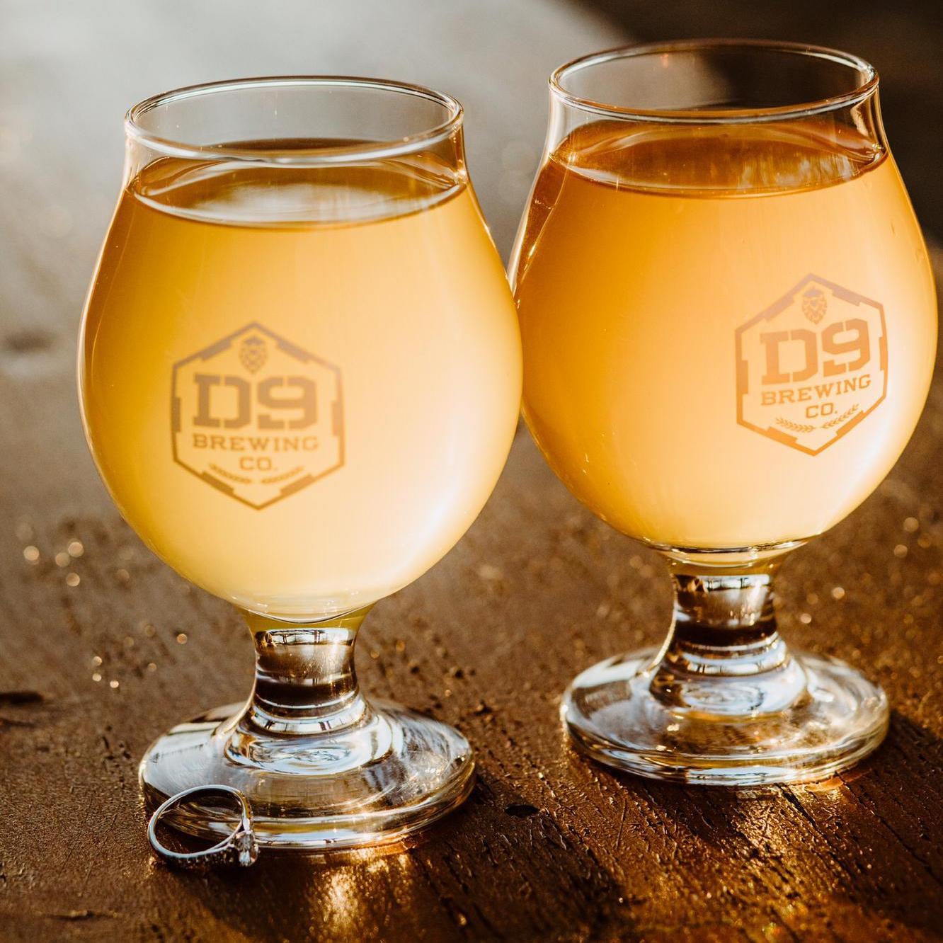 Our Engagement Session - D9 Brewing, Cornelius NC - February 2022