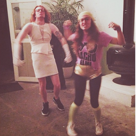 Our best halloween costume ever, Macho Man & Miss Elizabeth, 2014