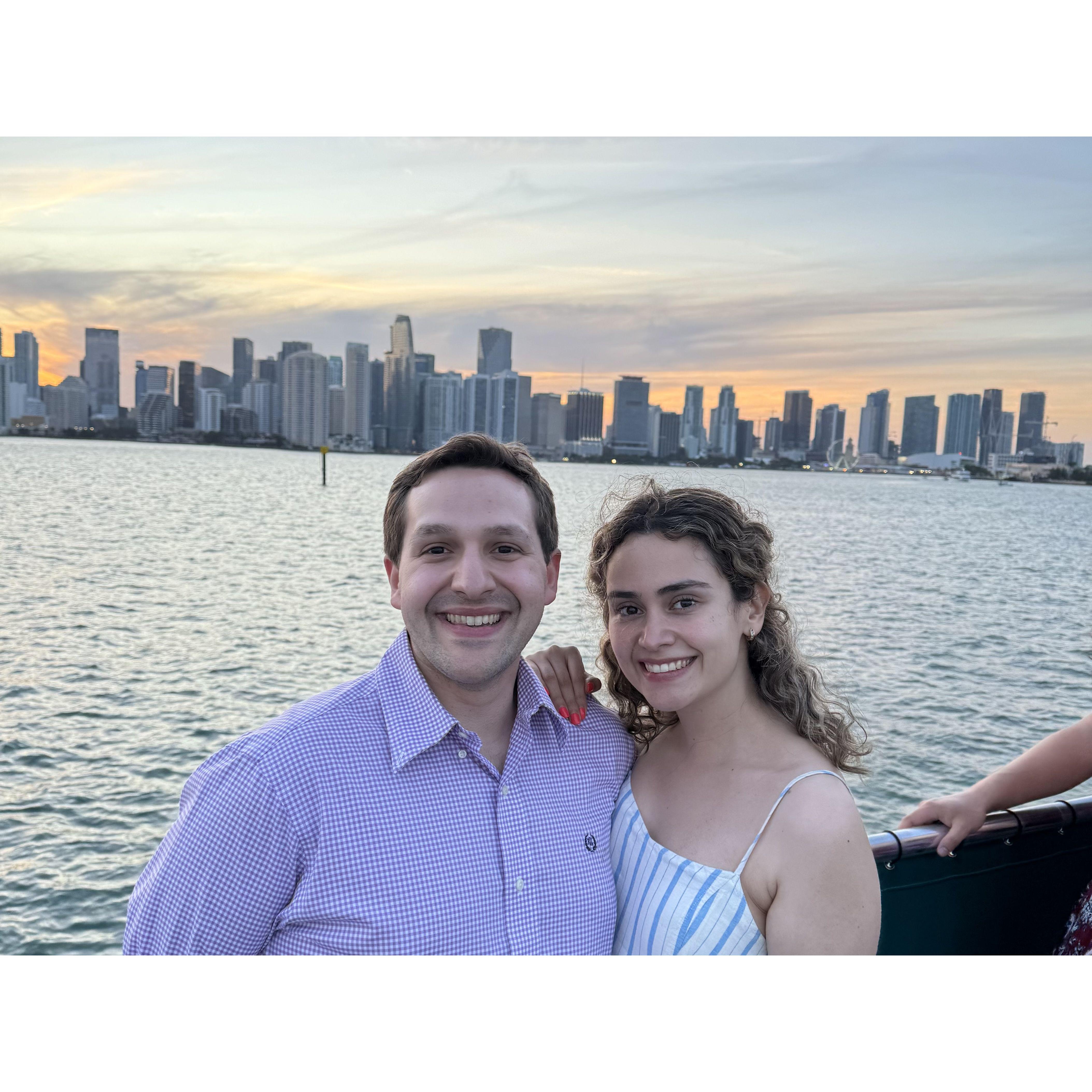 Miami sunset cruise