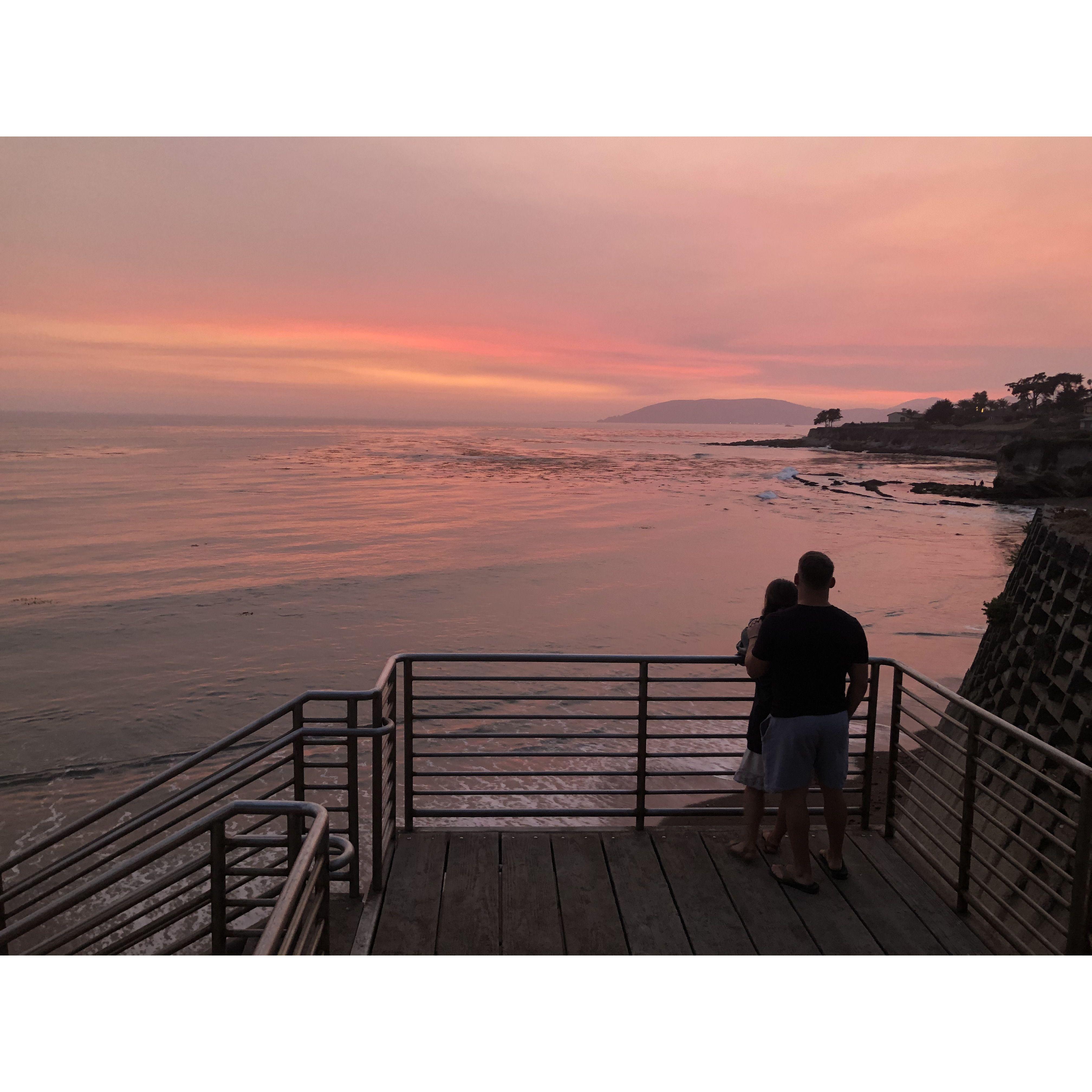 Where we met <3 Shell Beach, California