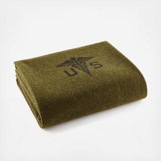 Foot Soldier Military Wool Army Medic Blanket