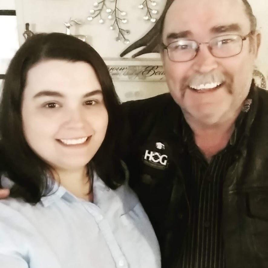 Ashley with her Daddy