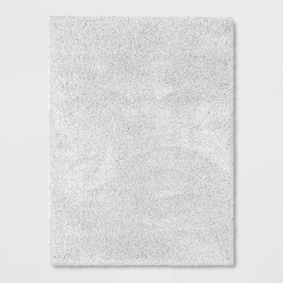7'X10' Solid Eyelash Woven Shag Rug Cream - Project 62™