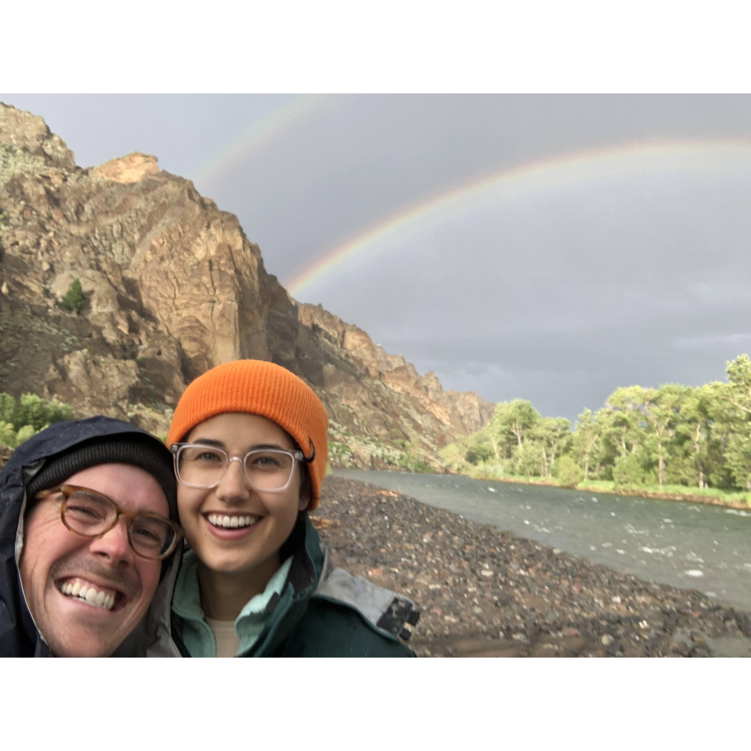 Camping in Cody, Wyoming