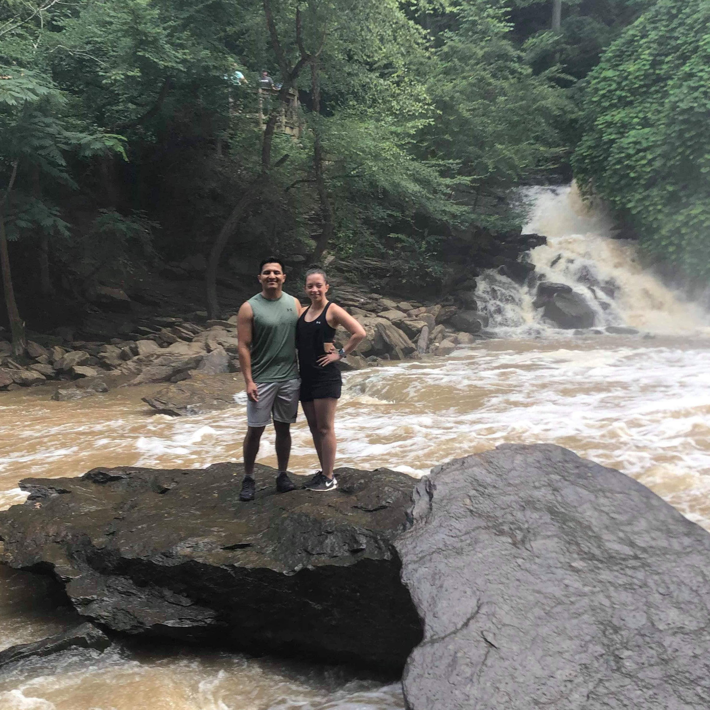 One of the many hikes spent together!