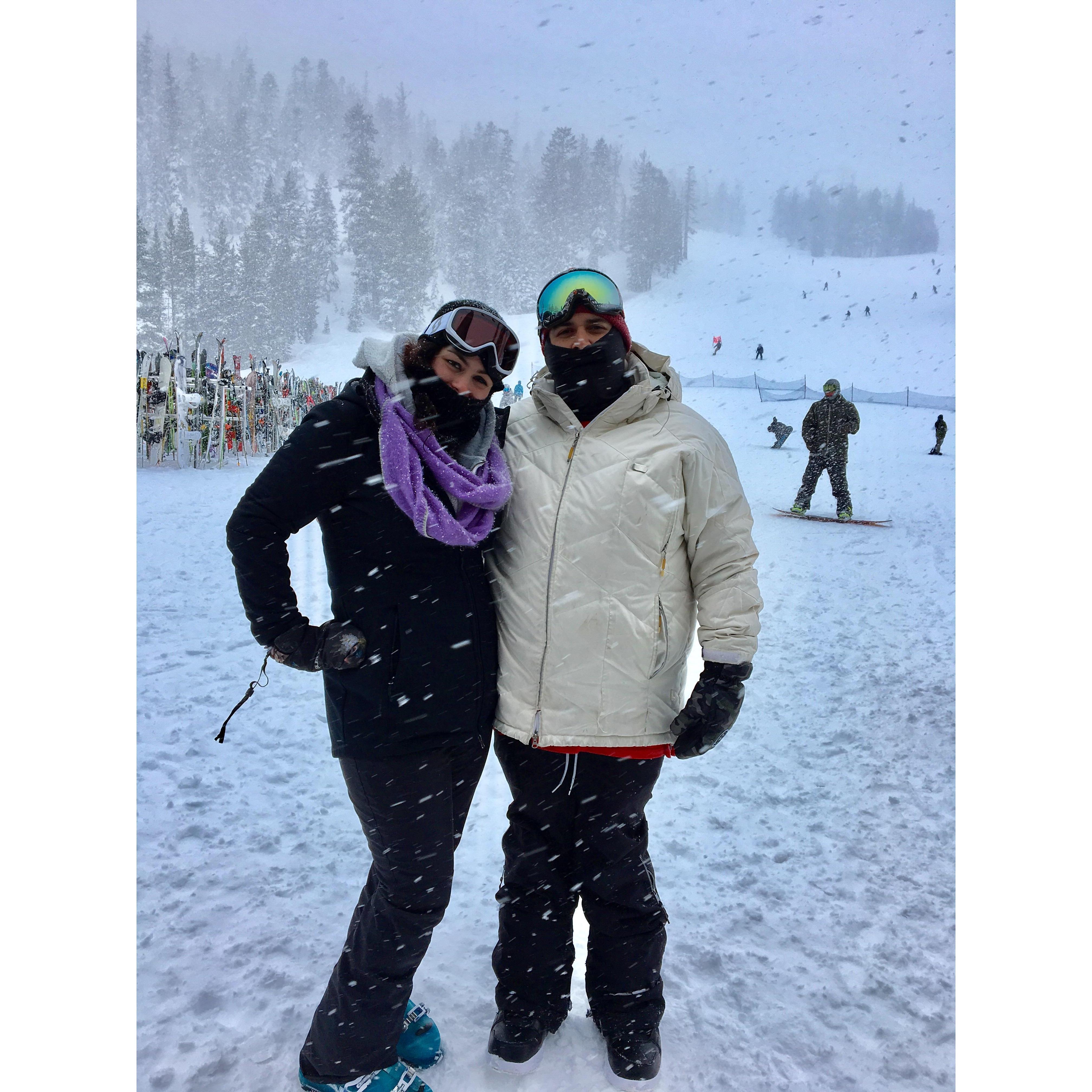 Our first mammoth trip