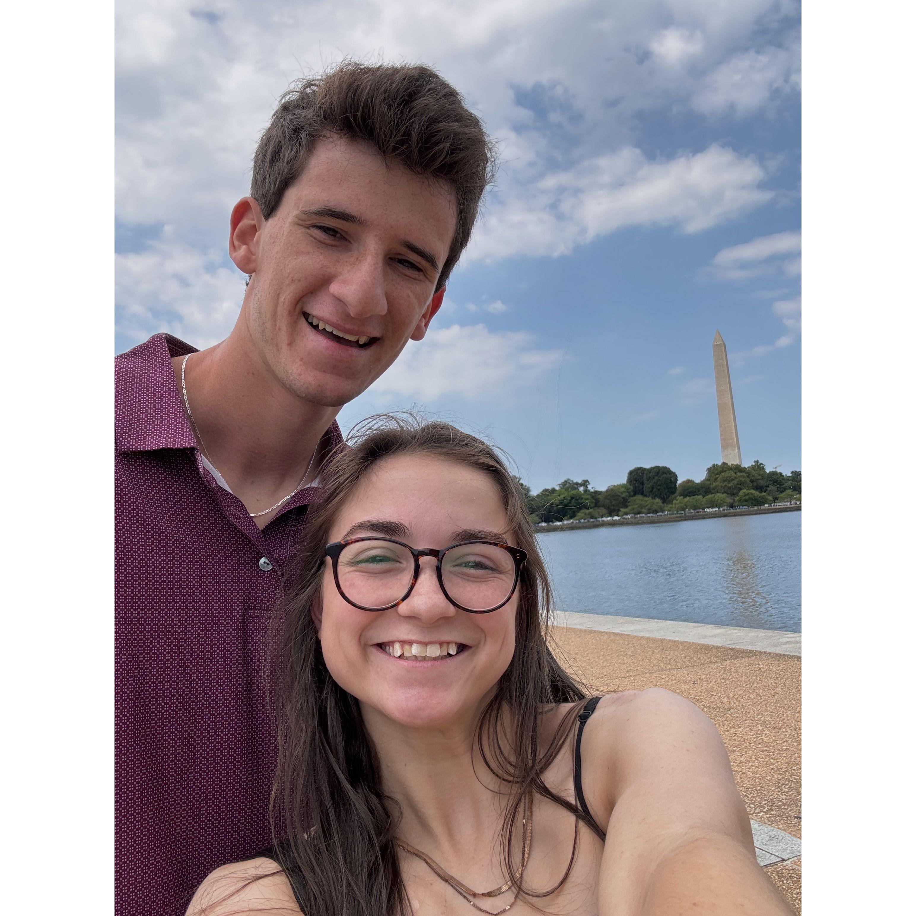 Washington D.C with the Swartz's!