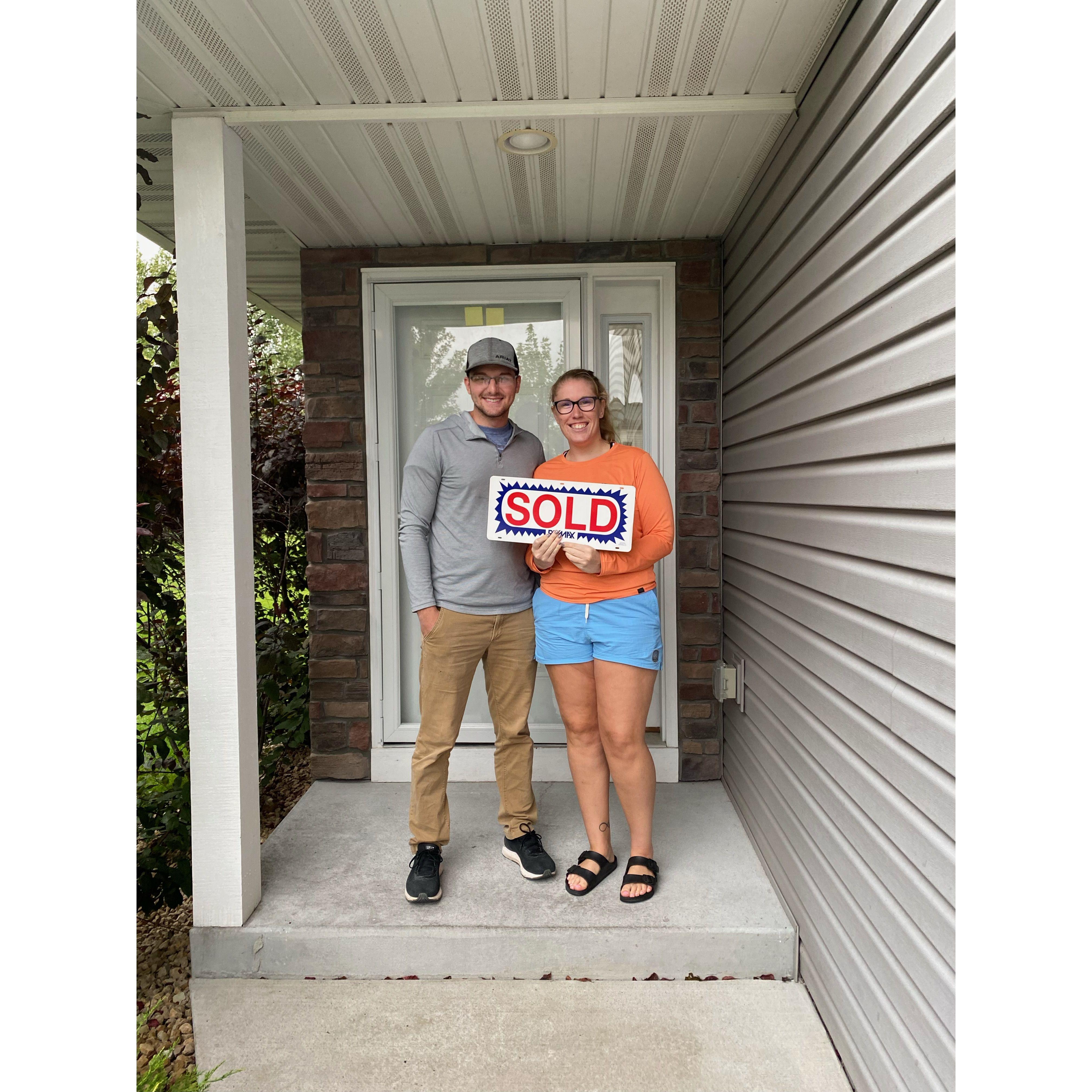 Our first home we bought!