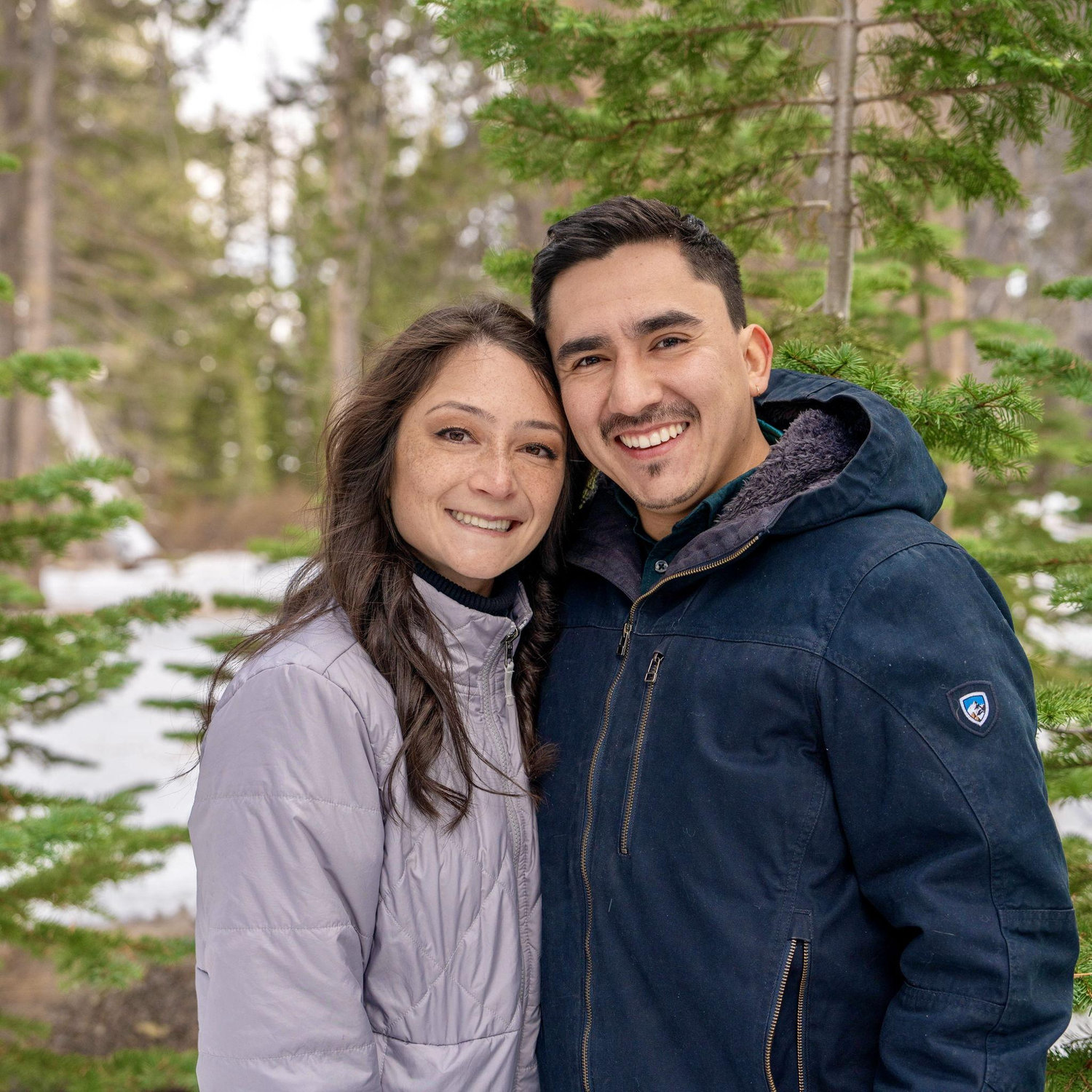 Our first professional photo together thanks to Mama Reed.