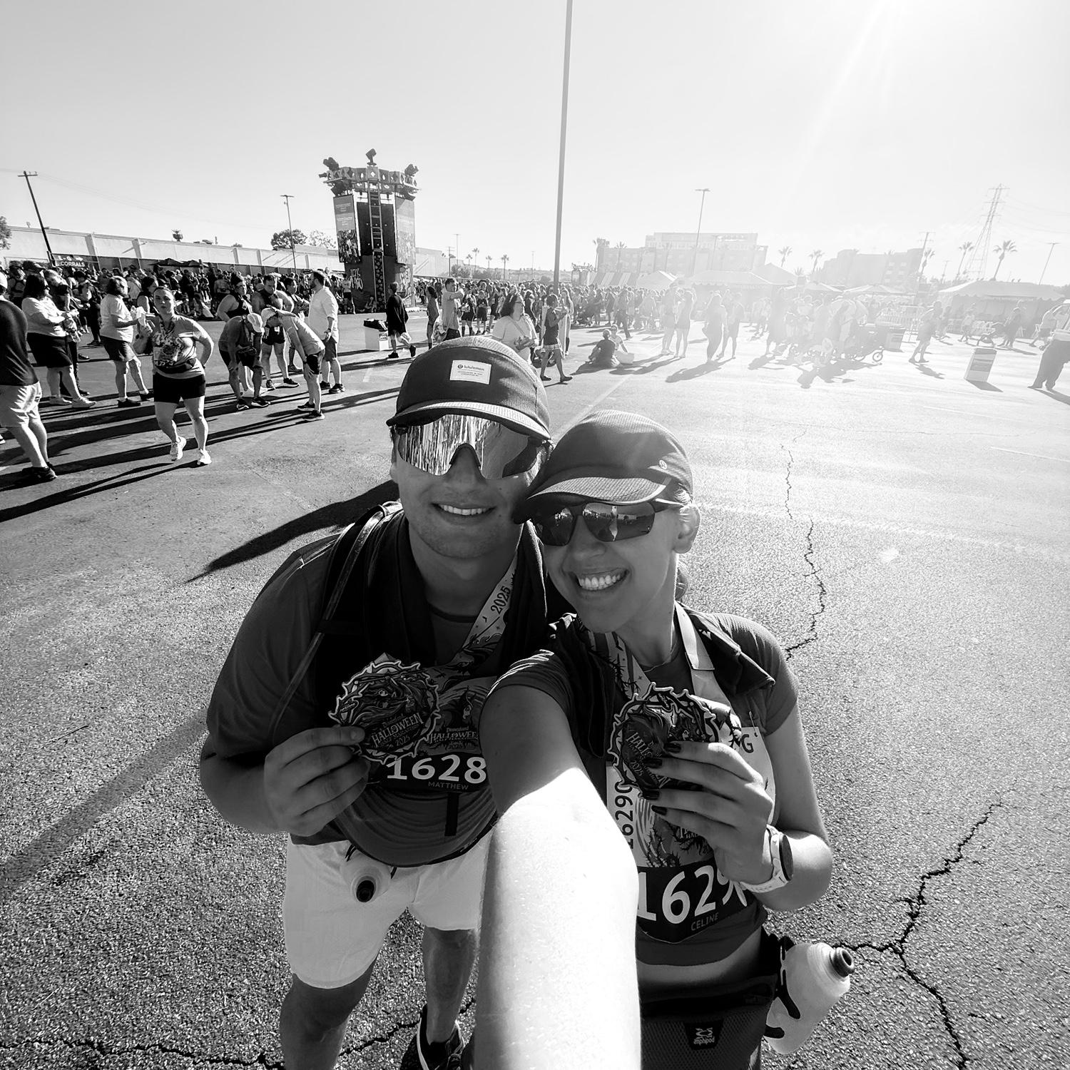 Our first half marathon!