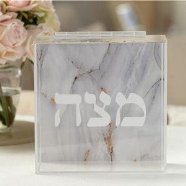 Matzah Box Acrylic