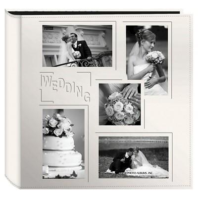 Embossed Collage Frame 5 Up Photo Wedding Album