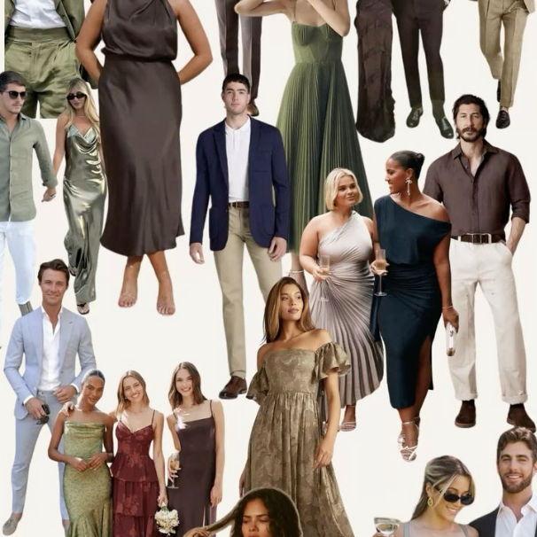 Wedding Style Guide (Color Palette) - Men/Women