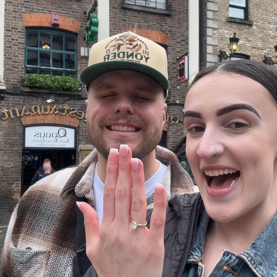 Ireland is where Billy proposed on May 13th 2024!!!